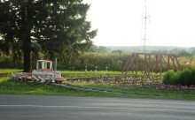 Декоративная железная дорога у Щапова